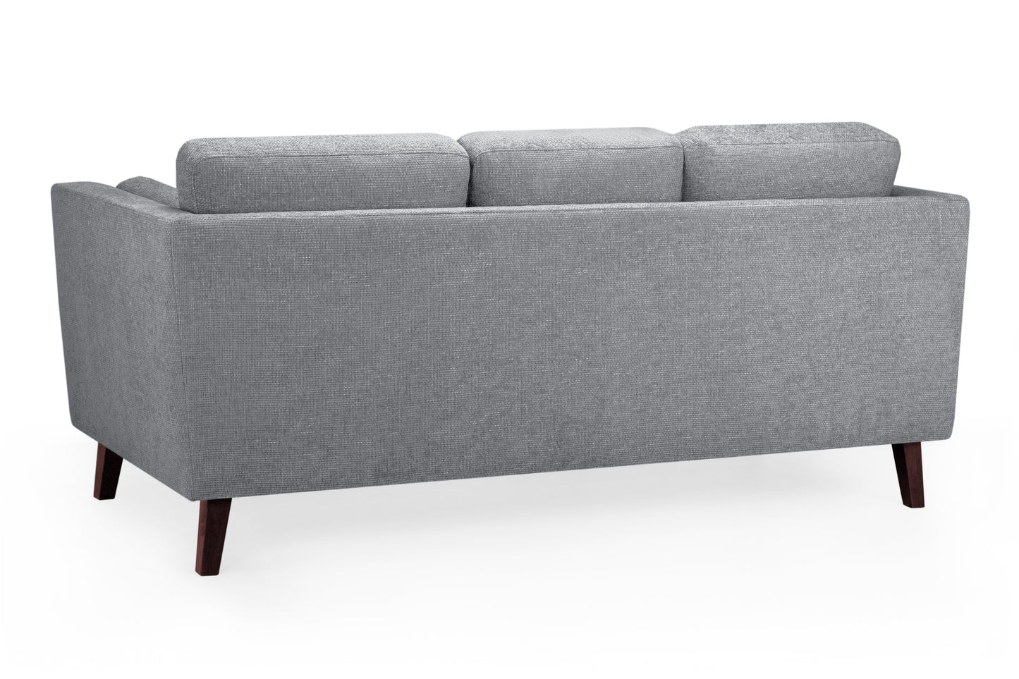 Aida Grey Chenille 3 Seater Sofa