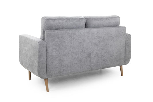 Aurora Grey Fabric 2 Seater Sofa