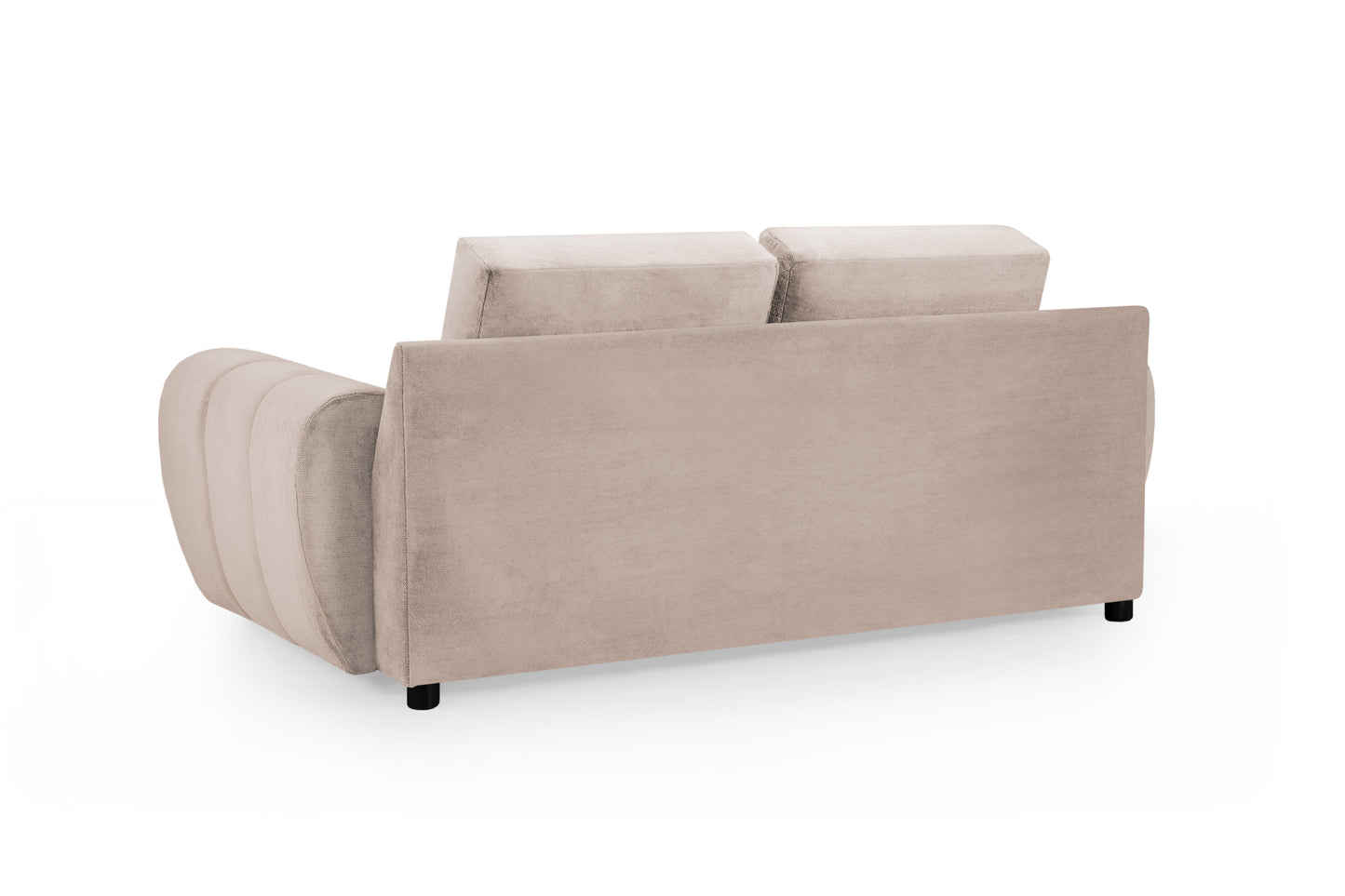 Azzuro Mocha Velvet 2 Seater Sofa