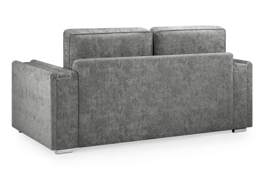 Bentley Charcoal Grey Fabric 3 Seater Sofa