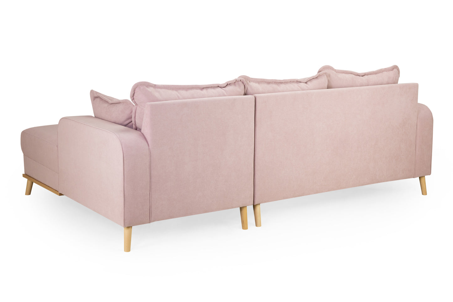 Briar Pink Fabric Right Hand Corner Sofa