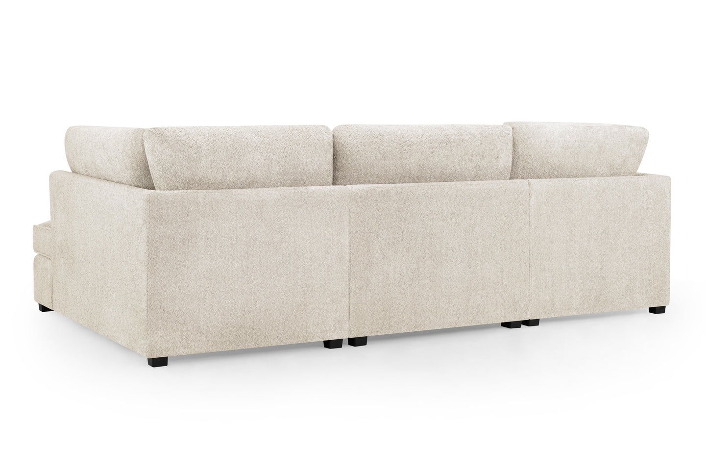 Carnaby Beige Boucle U Shape Corner Sofa