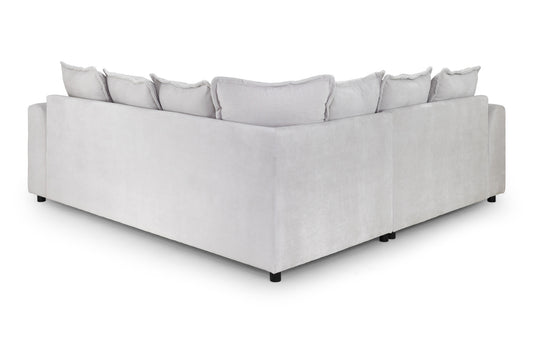 Colbee Natural Fabric Large Corner Sofa