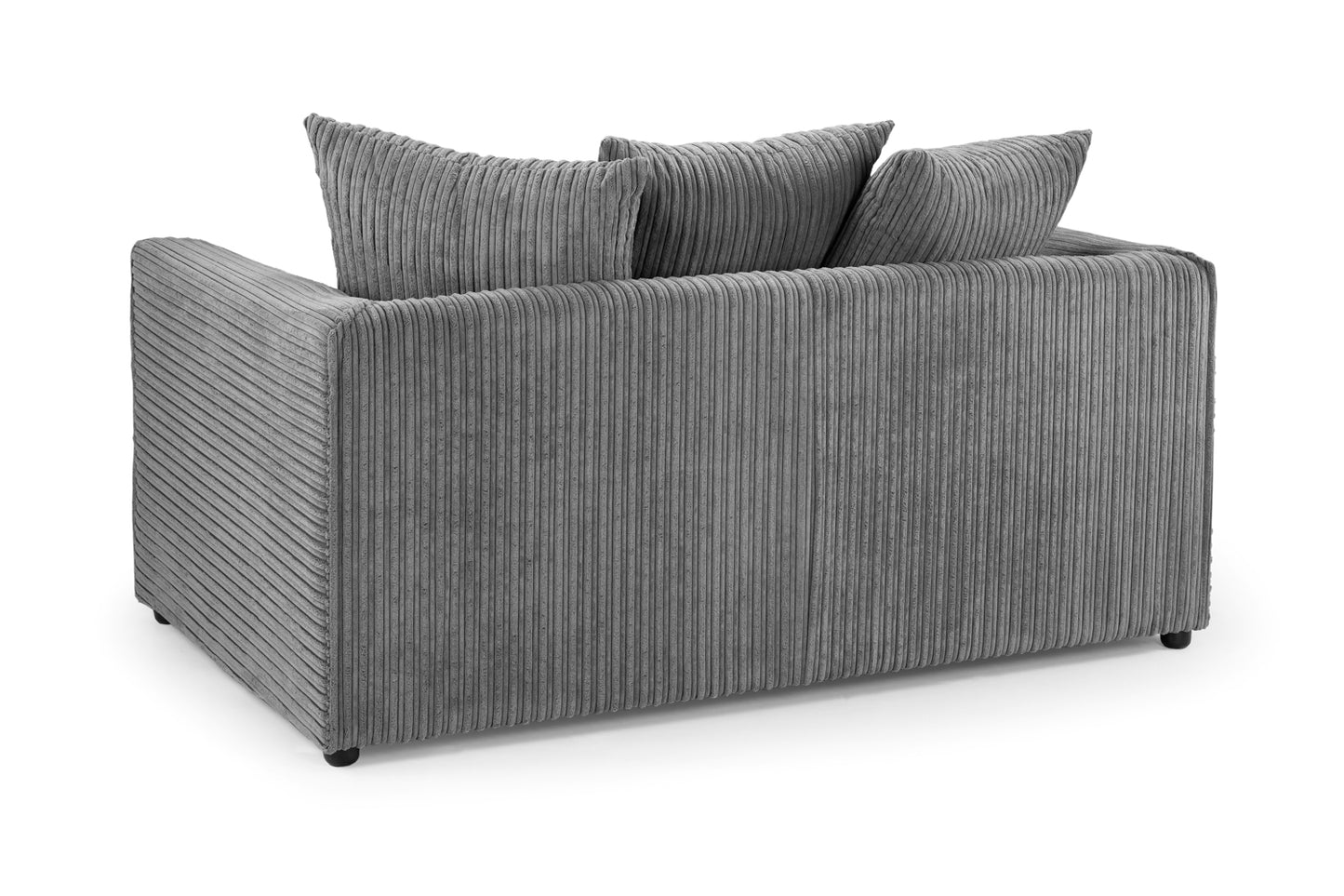 Harley Grey Jumbo Cord 2 Seater Sofa