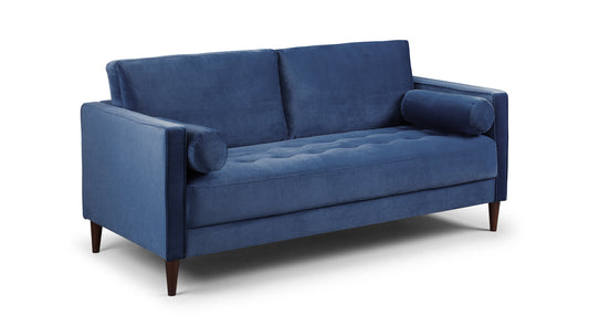 Harper Blue 3 Seater Sofa