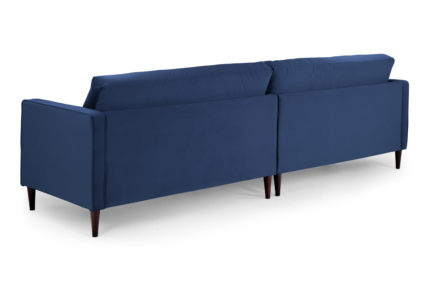 Harper Blue 4 Seater Sofa