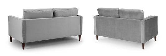 Harper Grey 3 and 2 Seater Sofa