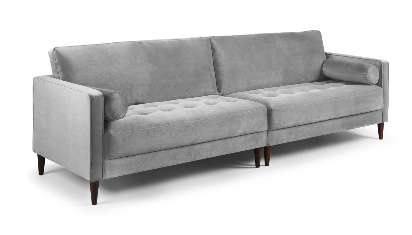 Harper Grey 4 Seater Sofa