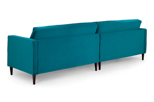 Harper Teal 4 Seater Sofa