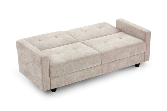 Hive Beige Fabric Sofa Bed