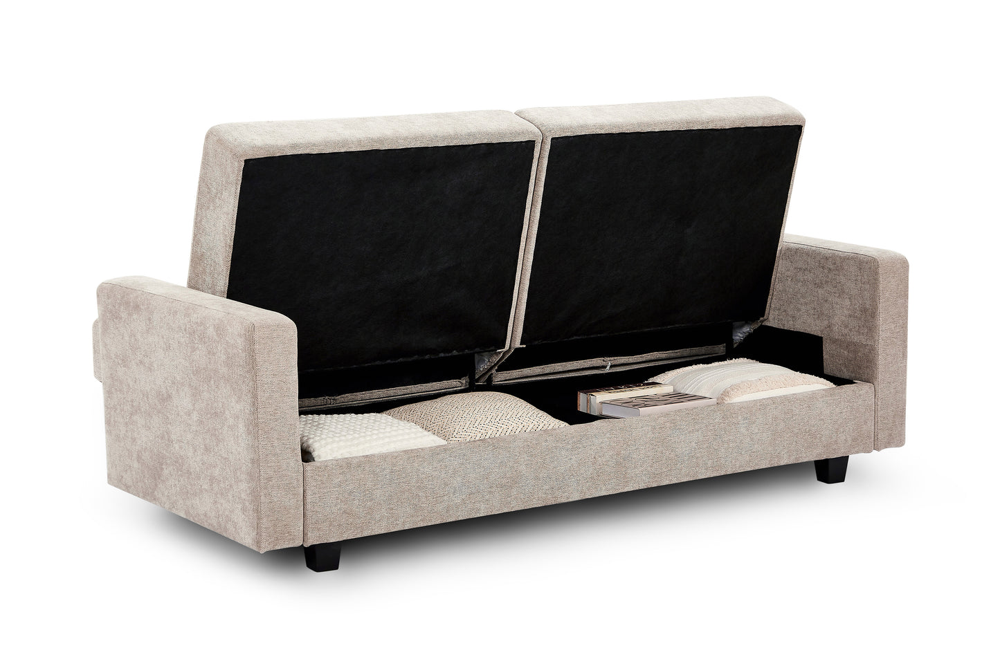 Hive Beige Fabric Sofa Bed