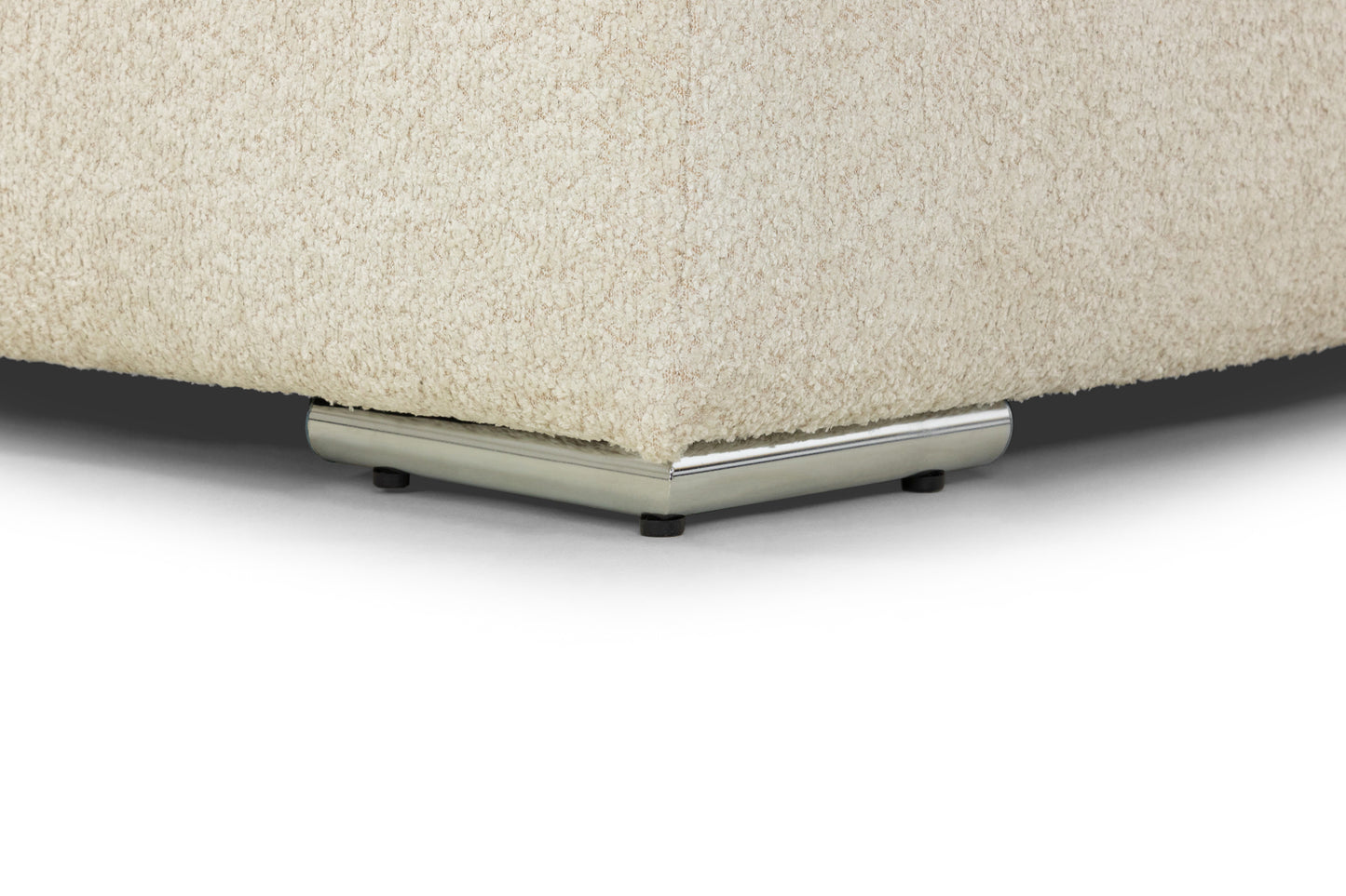 Inga Beige Boucle U Shape Corner Sofa
