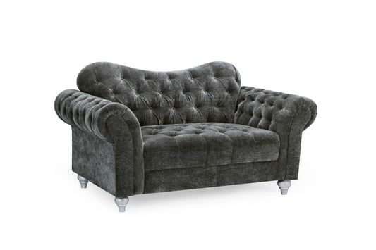 Jubilee Grey Fabric 2 Seater Sofa