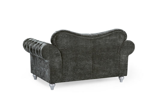 Jubilee Grey Fabric 2 Seater Sofa