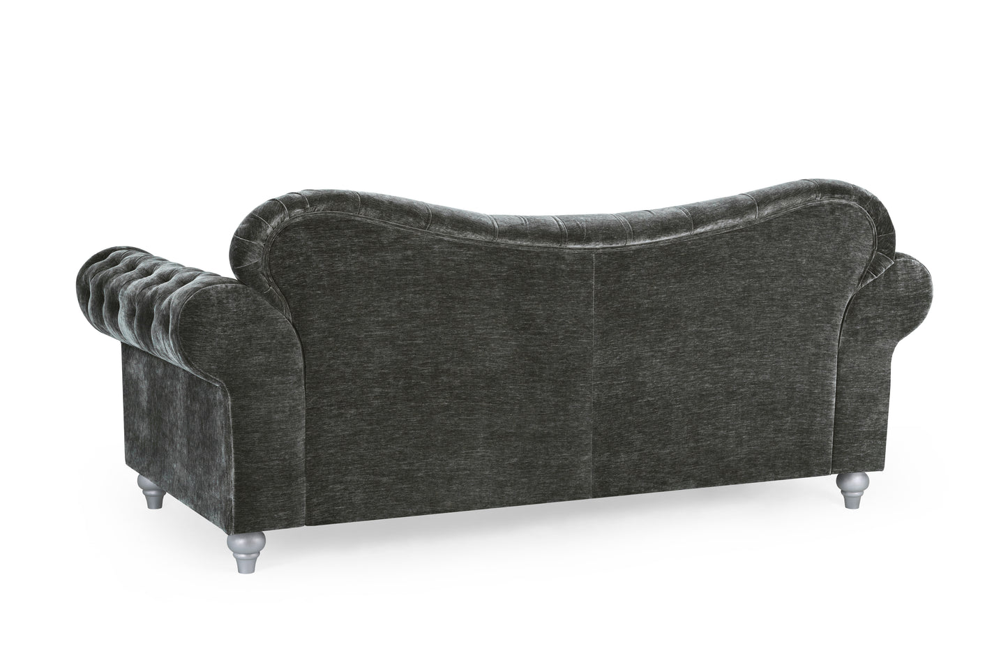 Jubilee Grey Fabric 3 Seater Sofa