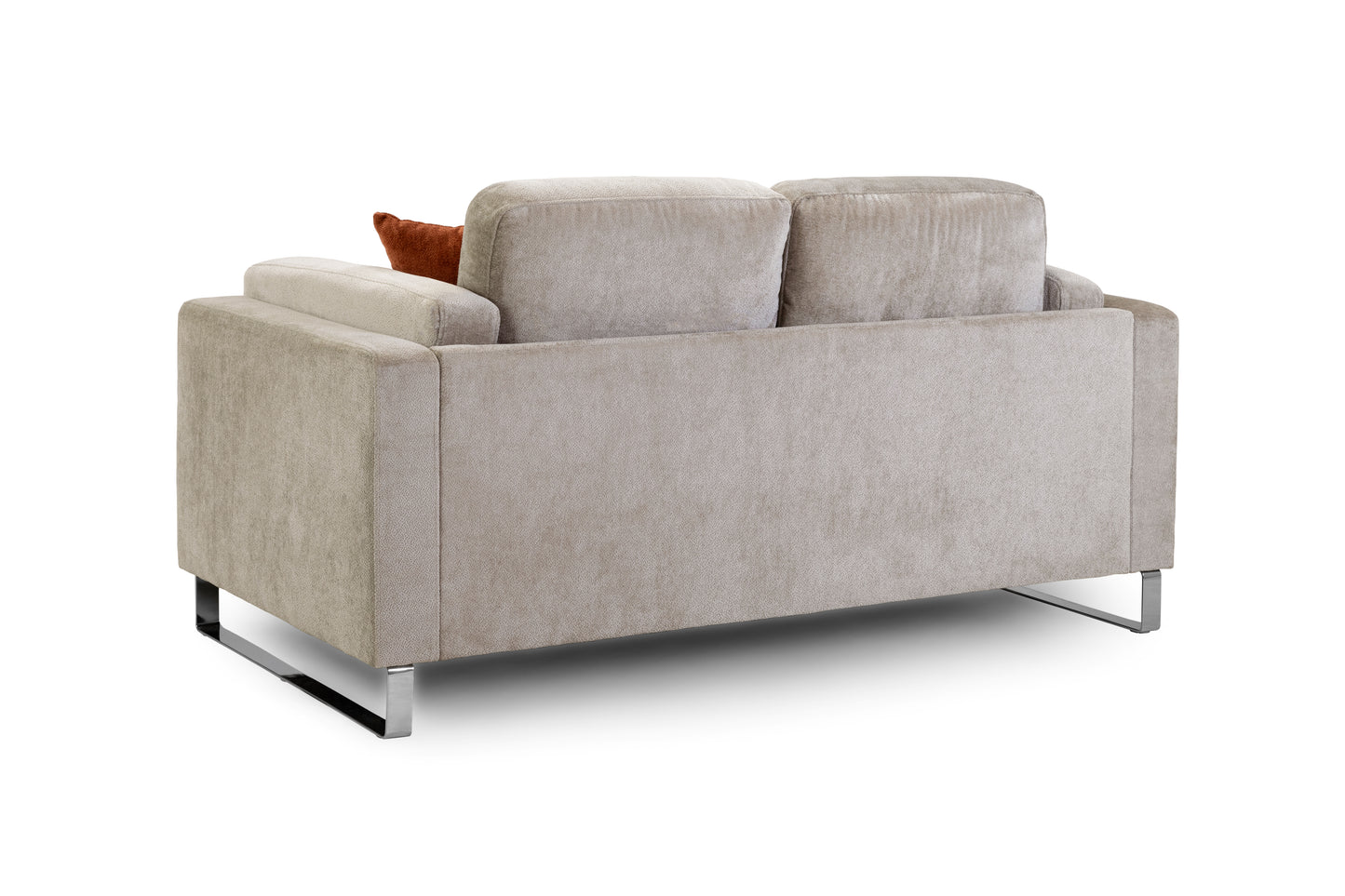 Kingston Beige Chenille 2 Seater Sofa