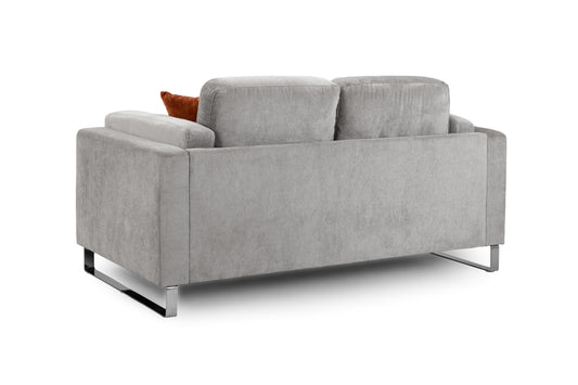 Kingston Grey Chenille 2 Seater Sofa