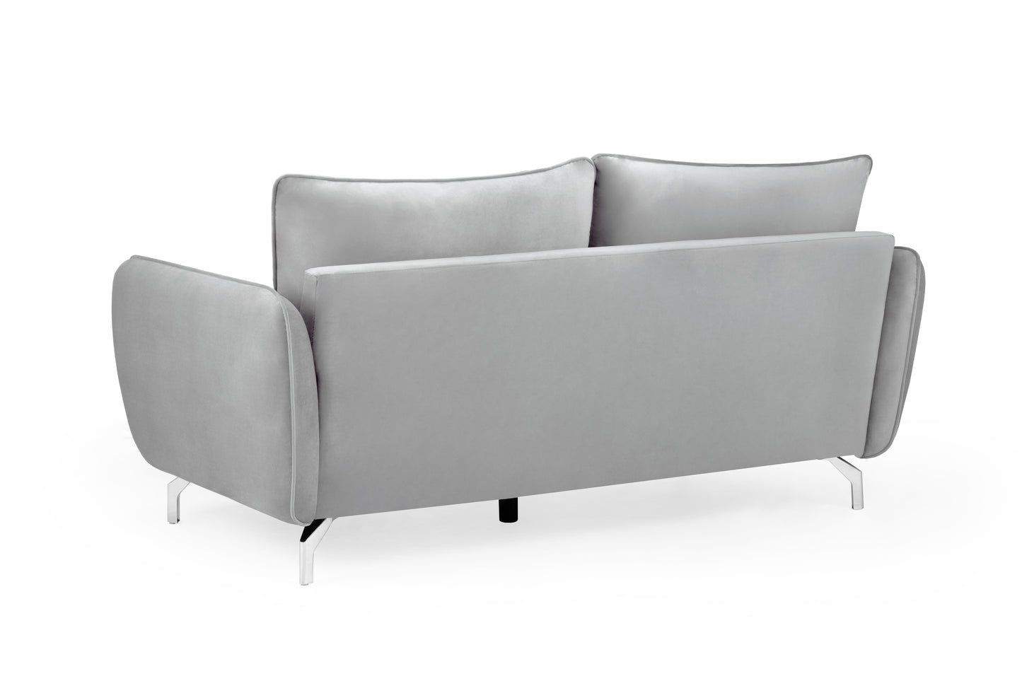 Lavard Grey Velvet 2 Seater Sofa