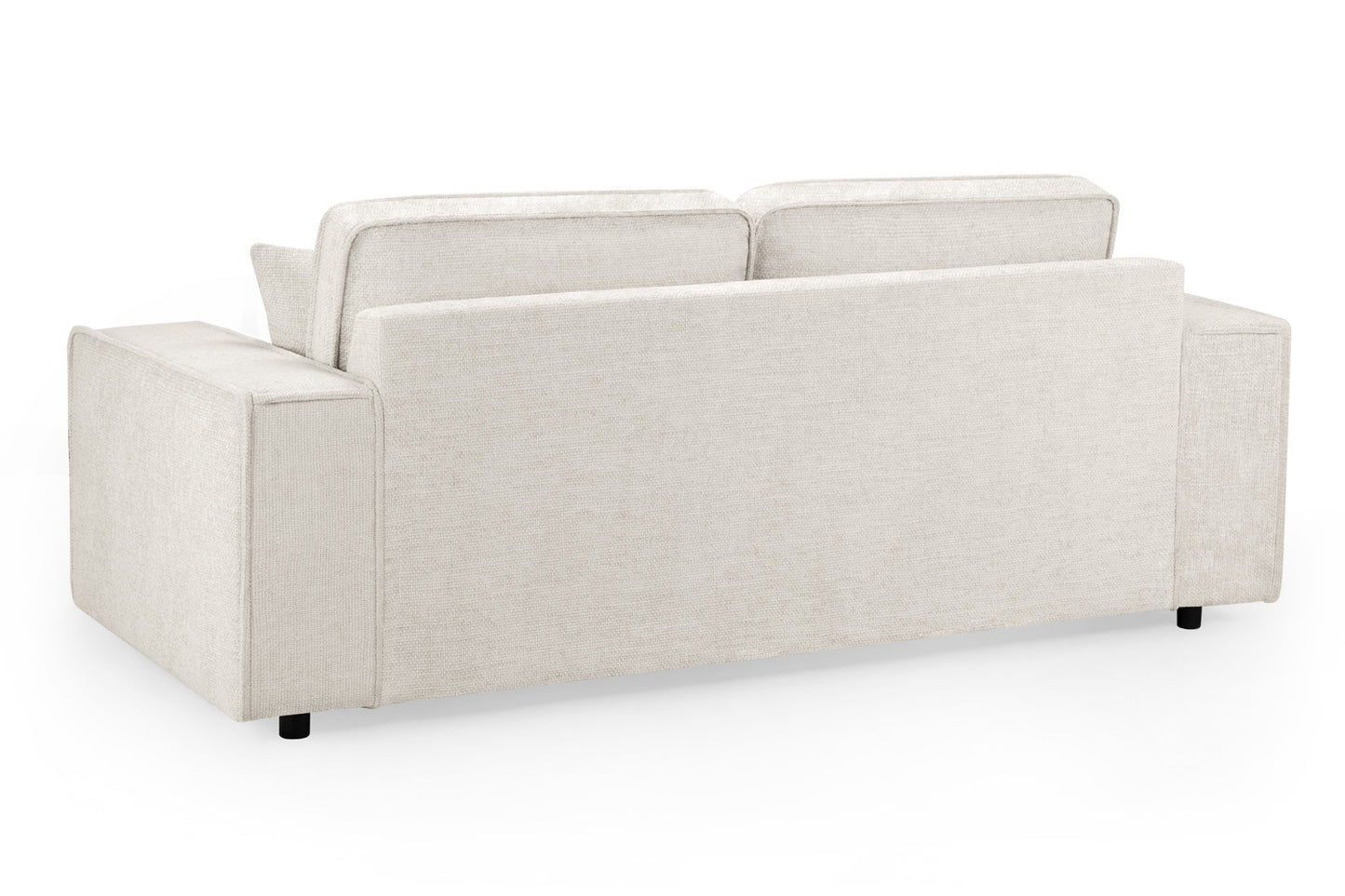 Mary Cream Fabric 3 Seater Sofa