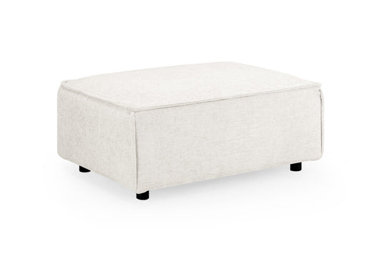 Mary Cream Fabric Footstool