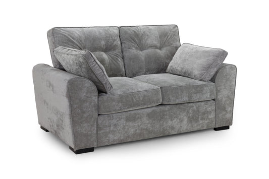 Maxwell Grey Fabric 2 Seater Sofa