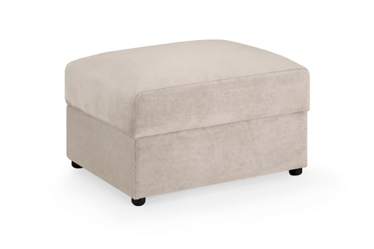 Mirabel Mocha Velvet Footstool