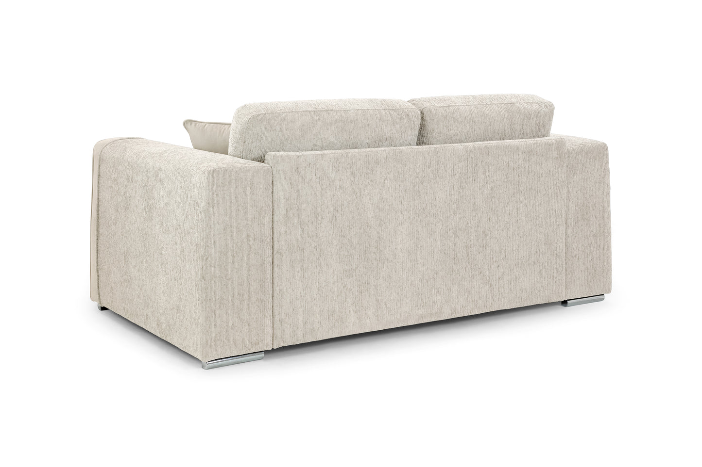 Naples Beige Chenille 2 Seater Sofa