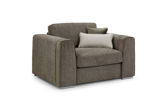 Naples Mocha Chenille Armchair