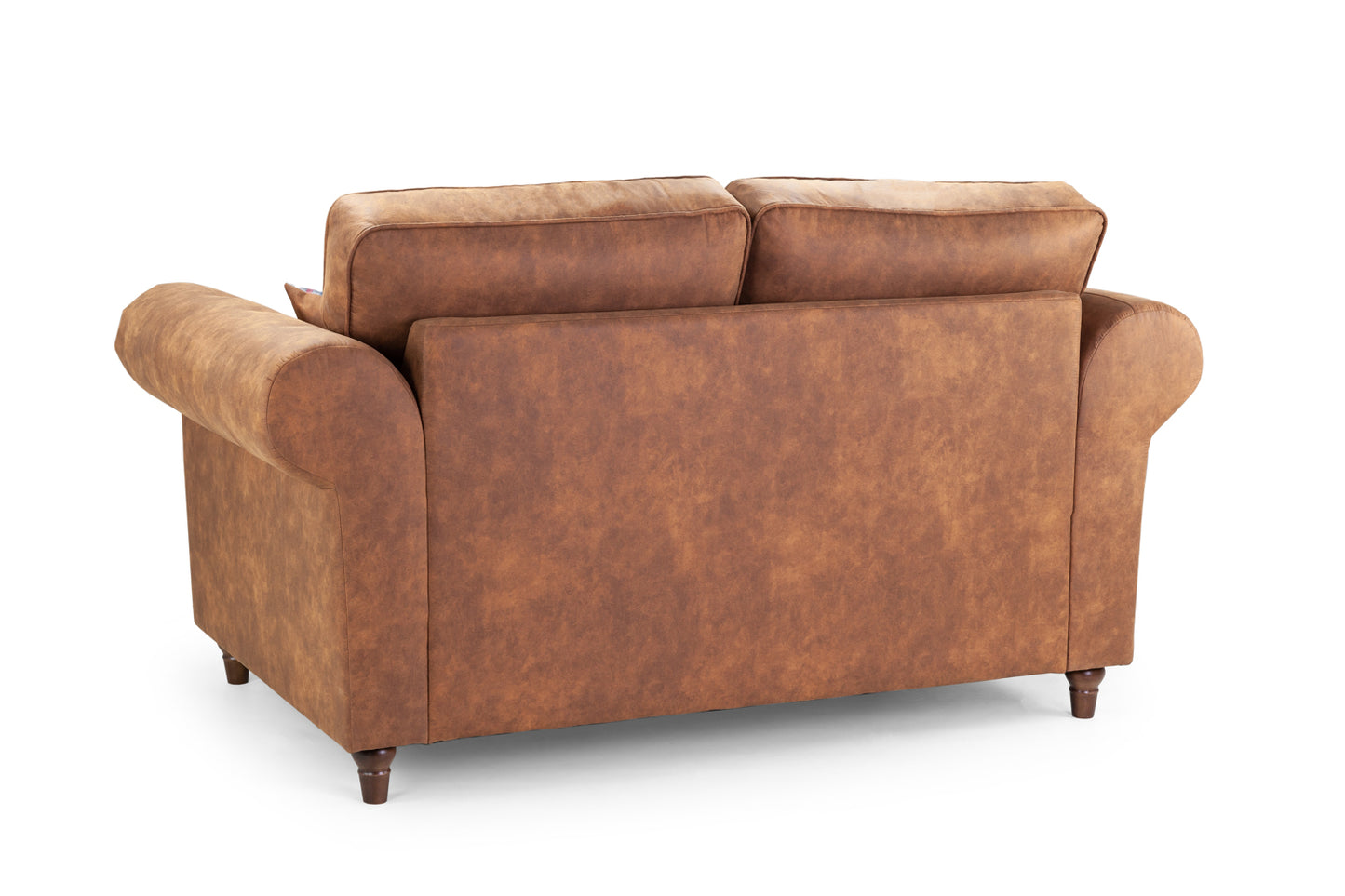 Oakland Tan Leather 2 Seater Sofa