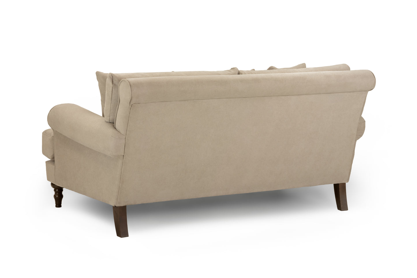 Summer Beige Fabric 2 Seater Sofa