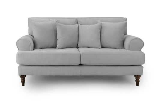 Summer Grey Fabric 2 Seater Sofa