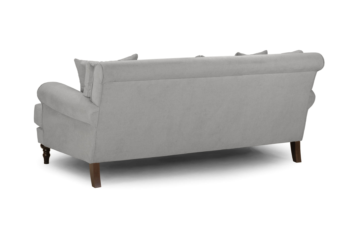 Summer Grey Fabric 3 Seater Sofa