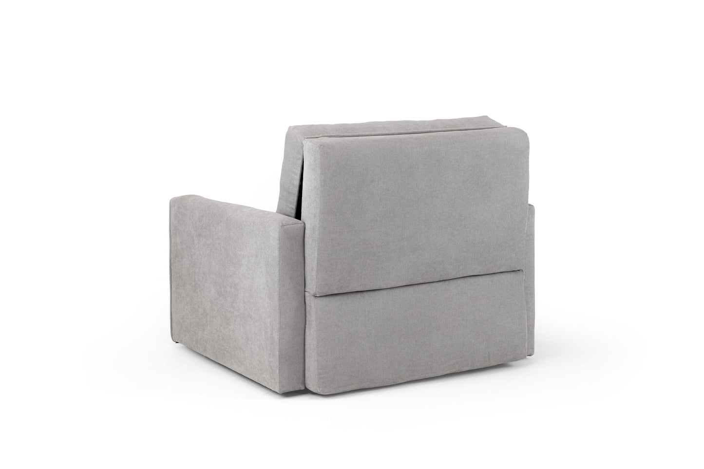 Viva Grey Fabric Armchair Sofa Bed