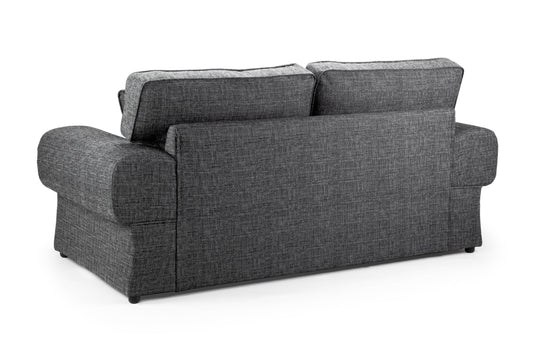Wilcot Grey Fabric 3 Seater Sofa