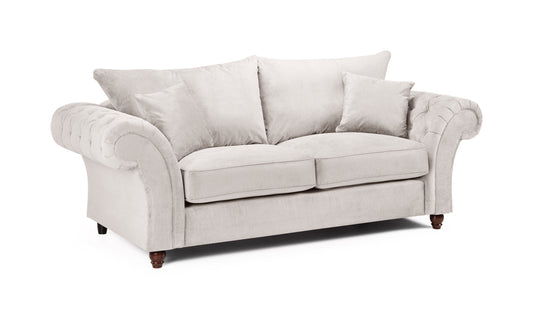Windsor Stone Fabric 3 Seater Sofa