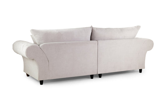 Windsor Stone Fabric 4 Seater Sofa