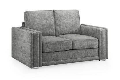 Bentley Charcoal Grey Fabric 2 Seater Sofa