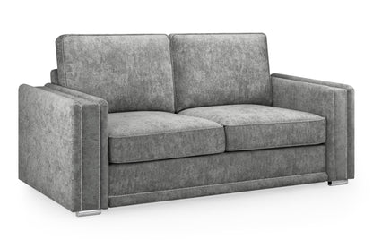 Bentley Charcoal Grey Fabric 3 Seater Sofa