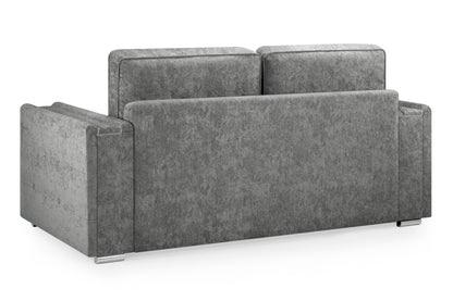 Bentley Charcoal Grey Fabric 3 Seater Sofa