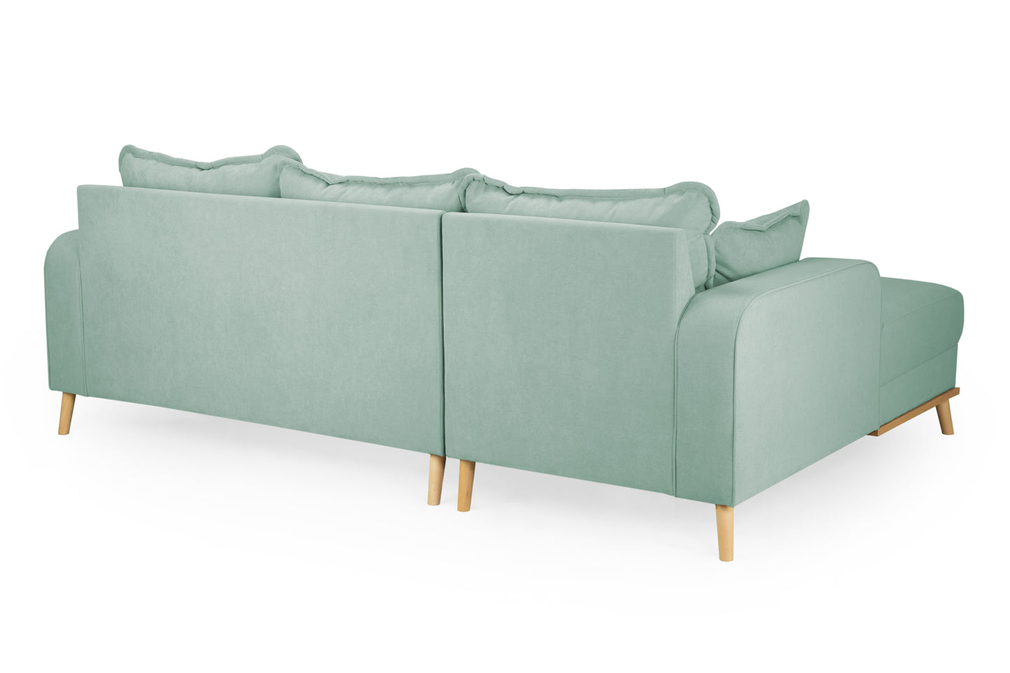 Briar Blue Fabric Left Hand Corner Sofa