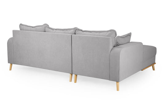 Briar Grey Fabric Left Hand Corner Sofa