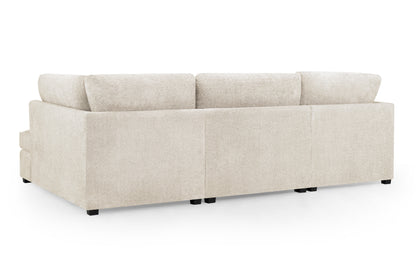 Carnaby Beige Boucle U Shape Corner Sofa