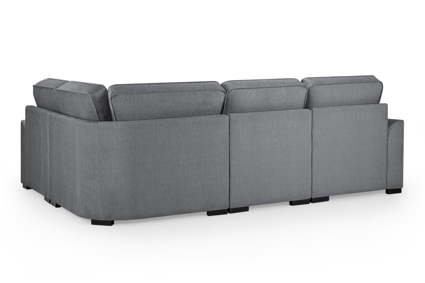 Funk Grey Fabric Right Hand Corner Sofa