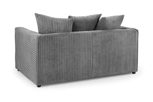 Harley Grey Jumbo Cord 2 Seater Sofa