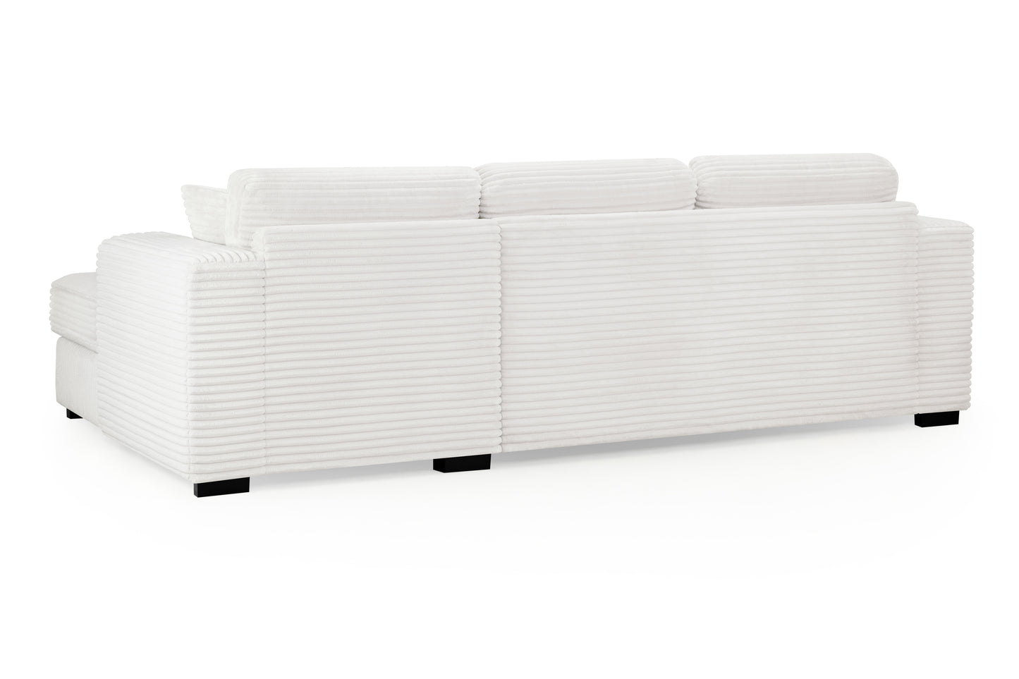 Harmony Ivory Jumbo Cord Right Hand Corner Sofa