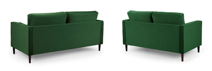 Harper Green 3 and 2 Seater Sofa