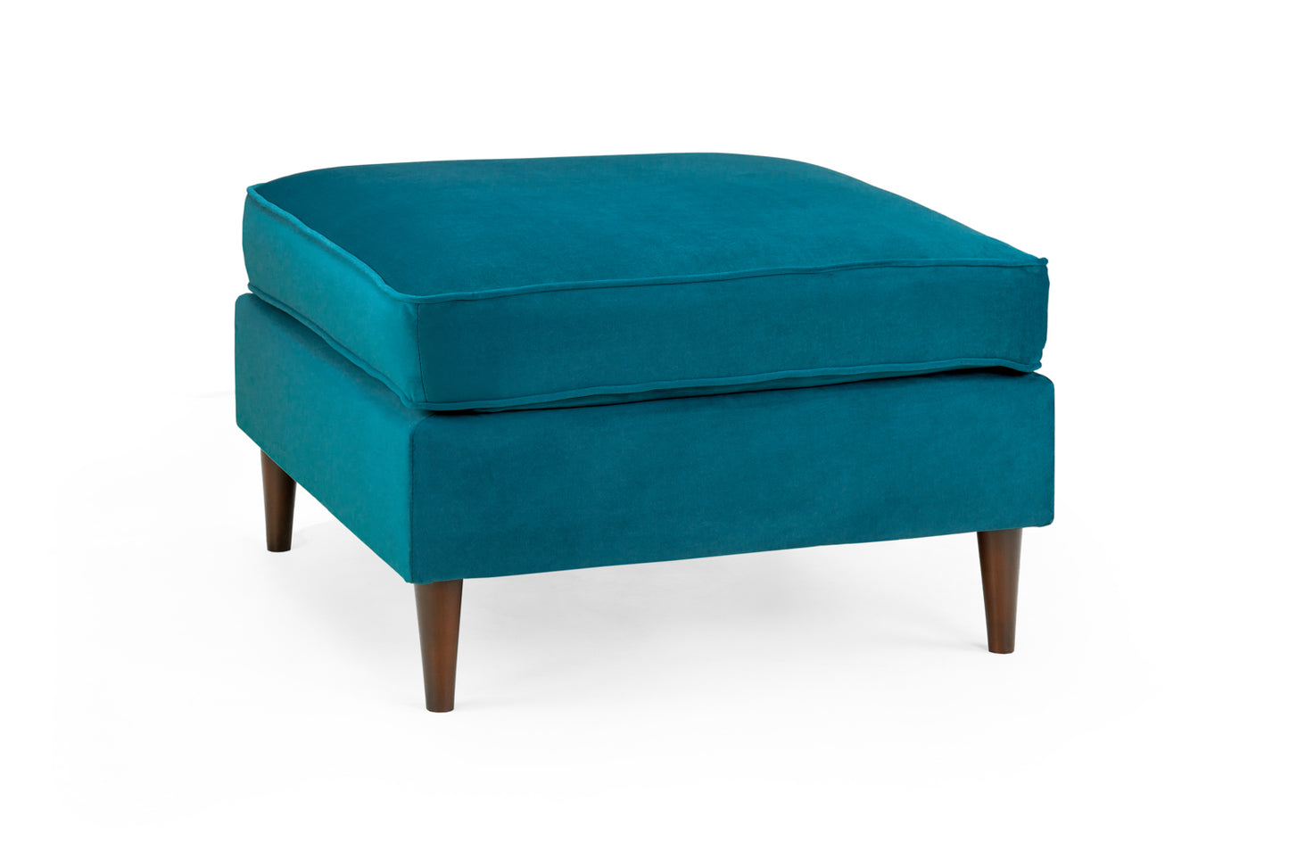 Harper Teal Footstool