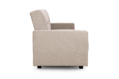 Hive Beige Fabric Sofa Bed