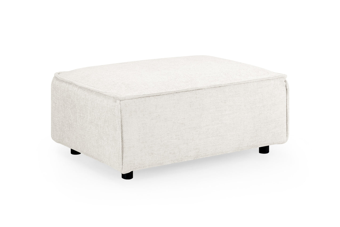 Mary Cream Fabric Footstool