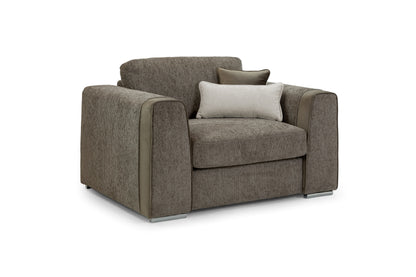 Naples Mocha Chenille Armchair